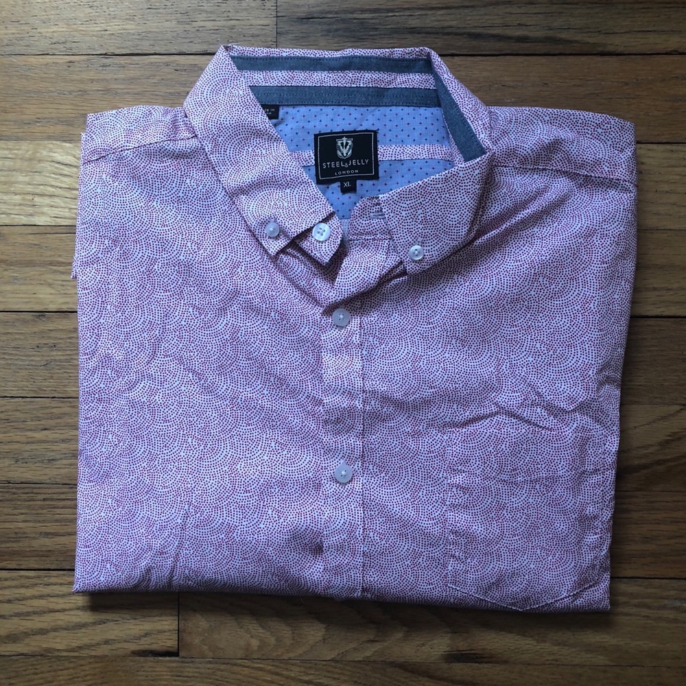 ⬇️35 Steel and Jelly London Pink Shirt XL